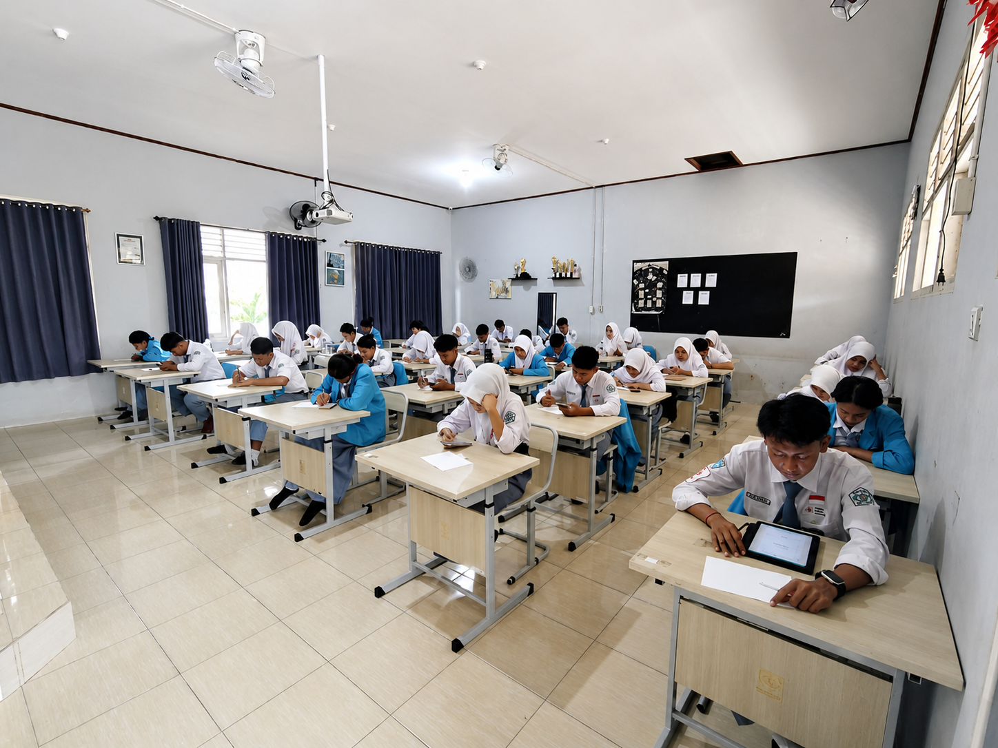 SMAN 2 Muara Wahau Tempuh Asesmen Sumatif Akhir Tahun (ASAT) Tahun Ajaran 2025/2026